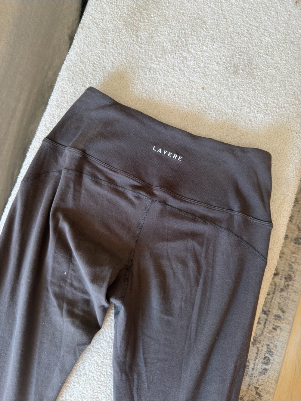 LAYERE ORGANIC COTTON ESPRESSO LEGGINGS STRAIGHT LEG (sold out online!!)